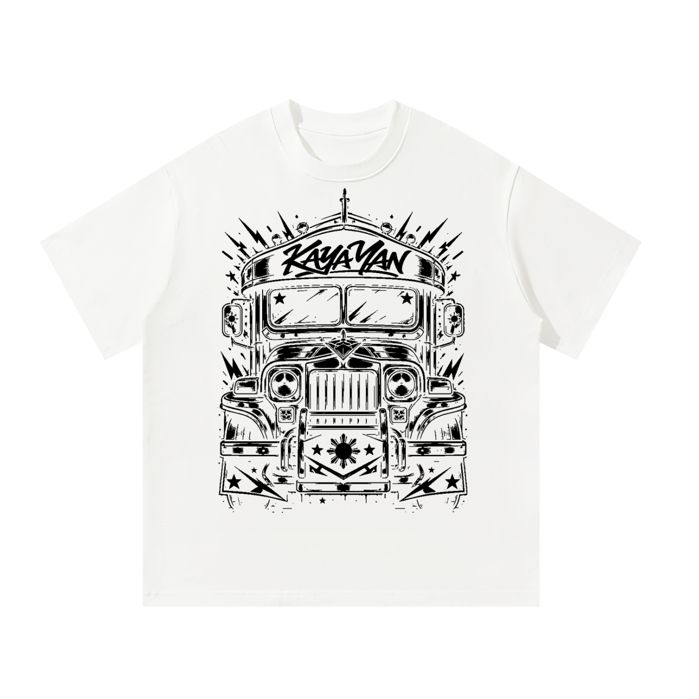Jeepney Oversized T-Shirt