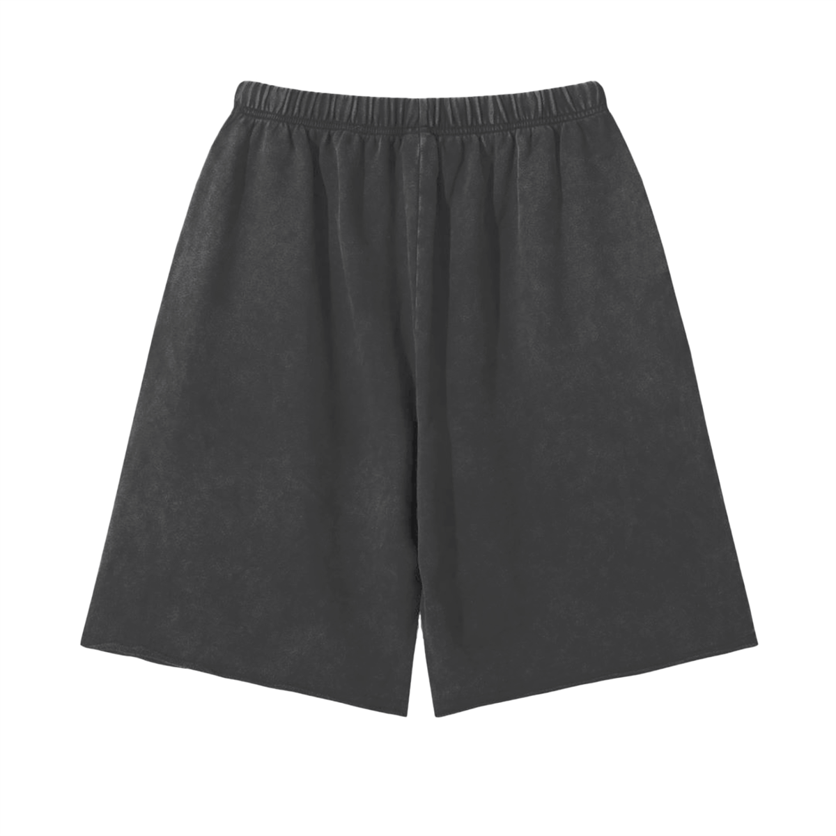 Kaya Yan Snow-Washed Raw-Hem Shorts