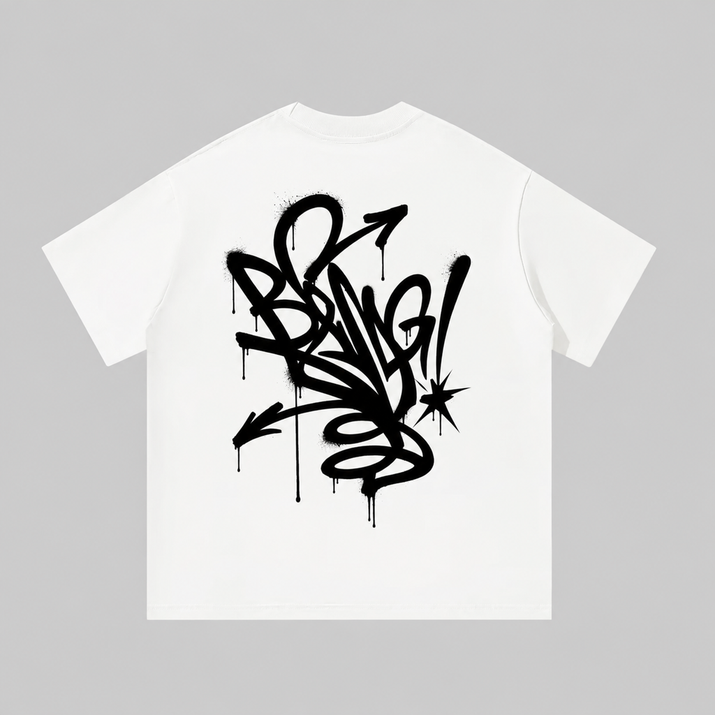 BANG! Spray Loop Oversized T-Shirt