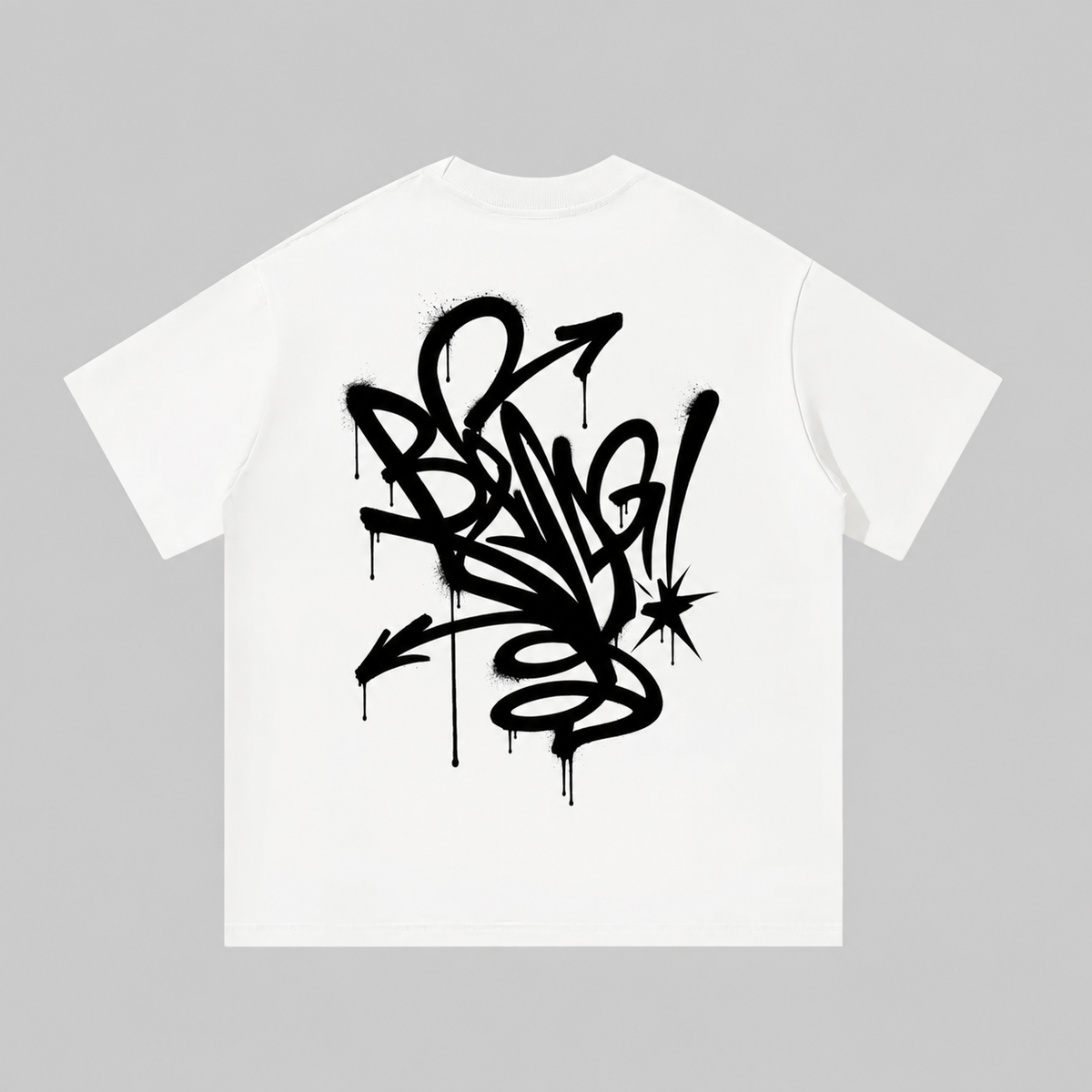 BANG! Spray Loop Oversized T-Shirt